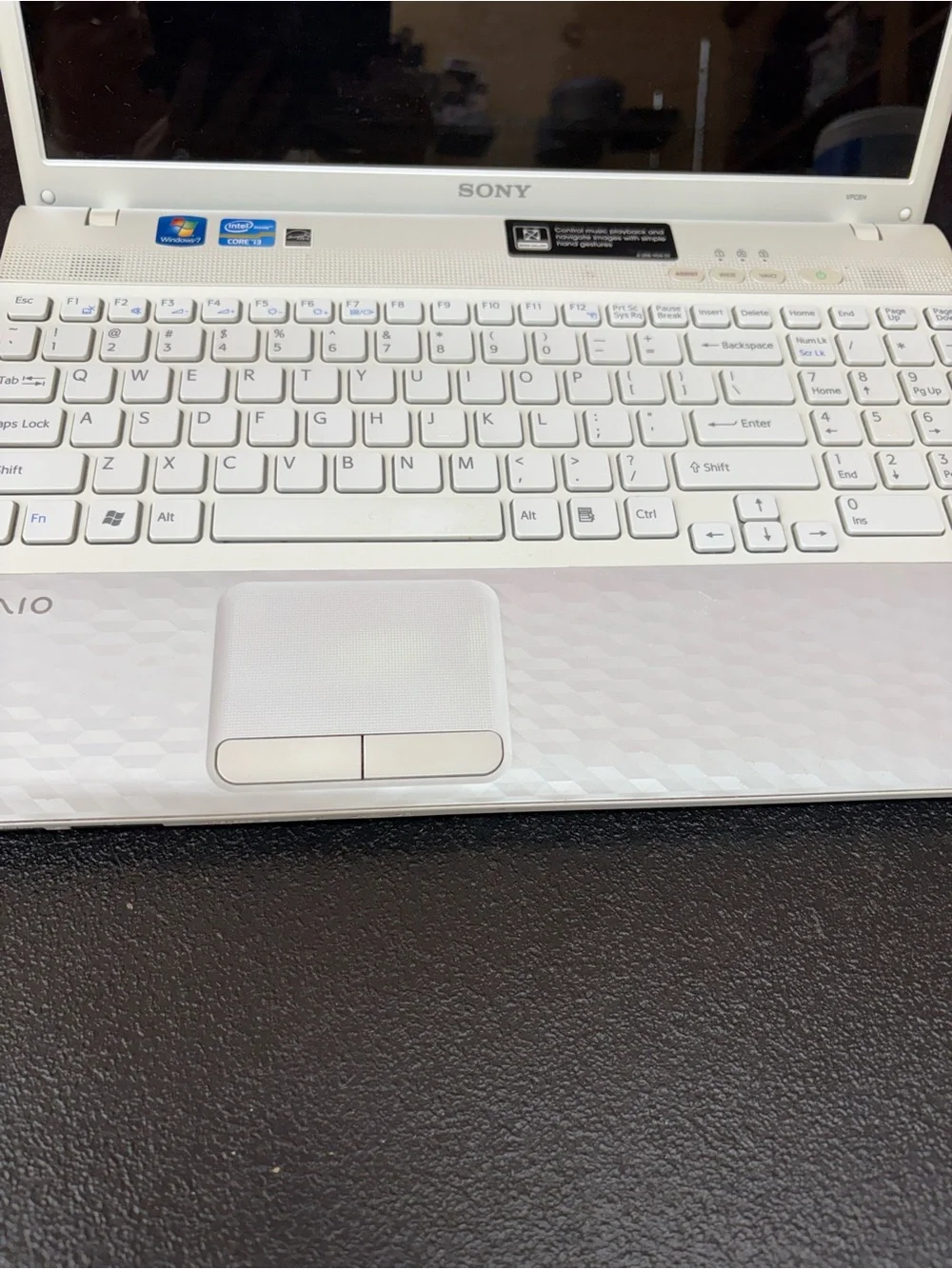 Sony White VAIO 15.6